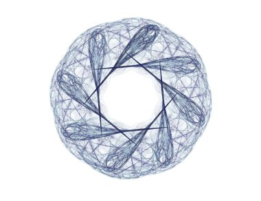 Esnaf altın ışıltılı yıldız tozu daire