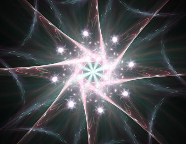 oluşturulan renkli şekiller