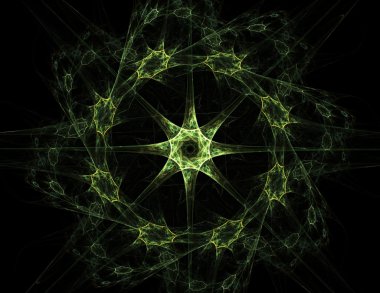 oluşturulan renkli şekiller