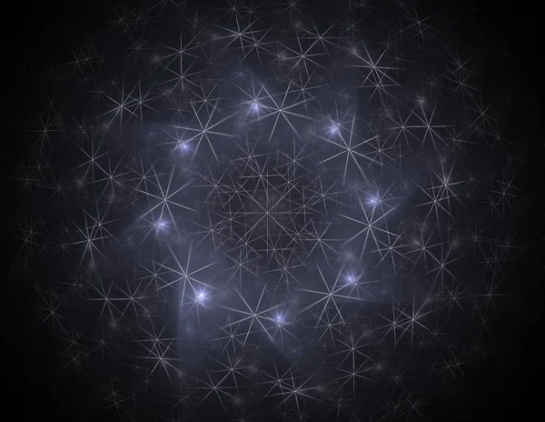 Fraktal tasarım soyut bir bilgisayar oluşturulan.