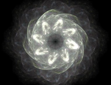 oluşturulan renkli şekiller