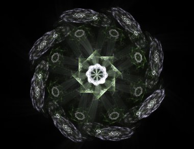 oluşturulan renkli şekiller