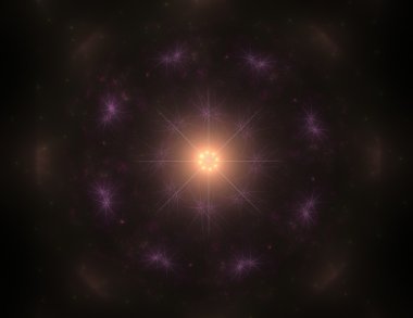 oluşturulan renkli şekiller