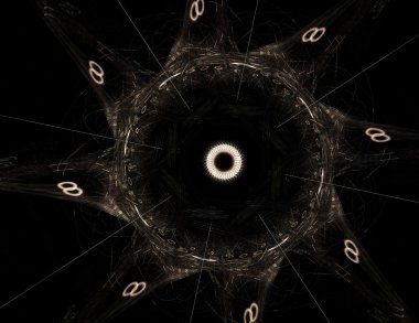 oluşturulan renkli şekiller