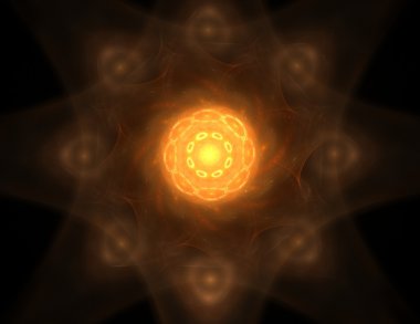 oluşturulan renkli şekiller