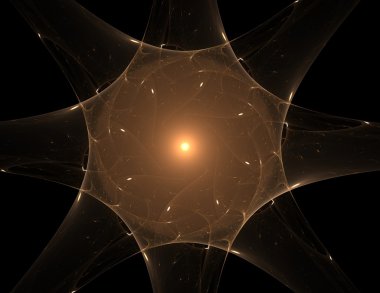 dantelli renkli clockwork desen, dijital fractal sanat tasarım