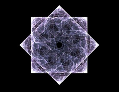 dantelli renkli clockwork desen, dijital fractal sanat tasarım