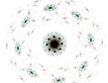 oluşturulan renkli şekiller