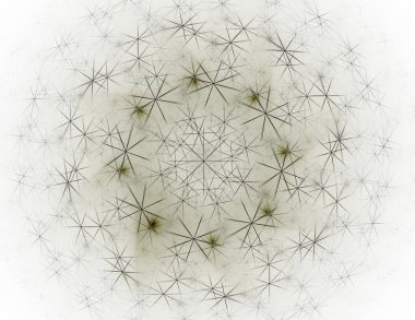 Fraktal tasarım soyut bir bilgisayar oluşturulan. 