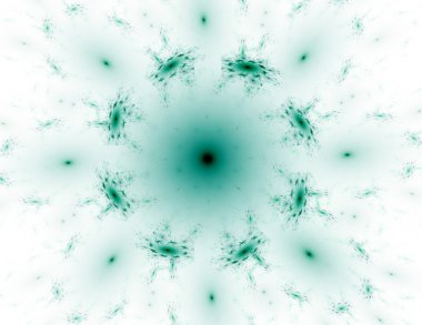 Soyut fraktal enkaz, yaratıcı grafik tasarım için dijital sanat