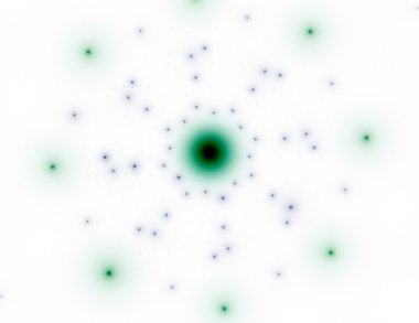 oluşturulan renkli şekiller