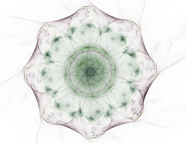 Soyut fraktal enkaz, yaratıcı grafik tasarım için dijital sanat