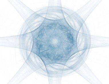 Soyut fraktal enkaz, yaratıcı grafik tasarım için dijital sanat