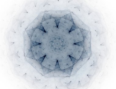 renkli fraktal Parlatıcı, yaratıcı grafik için dijital sanat