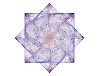 Soyut fraktal enkaz, yaratıcı grafik tasarım için dijital sanat