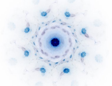 Soyut fraktal enkaz, yaratıcı grafik tasarım için dijital sanat