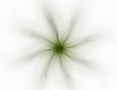 Soyut fraktal enkaz, yaratıcı grafik tasarım için dijital sanat