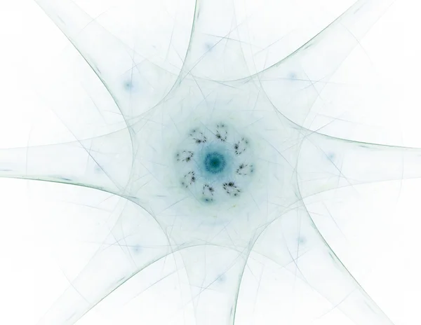 Espace fractal coloré brillant, illustration numérique pour la conception graphique créative — Photo