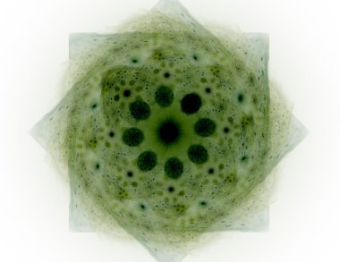 Soyut fraktal desen ve şekiller. Fraktal doku parmak izi.