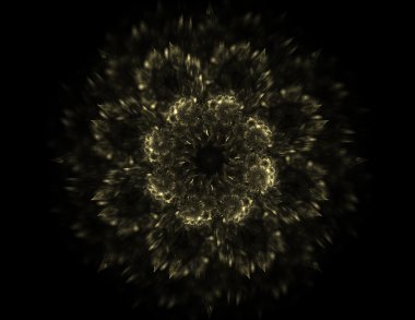 Soyut objektif parlama yer ya da zaman seyahat kavramı geçmiş