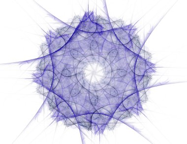 Soyut fraktal desen ve şekiller. Fraktal doku. Serisi, süslü boya renkleri. Arka plan fraktal oluşur