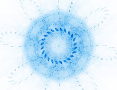 Soyut fraktal desen ve şekiller. Fraktal doku. Serisi, süslü boya renkleri. Arka plan fraktal oluşur