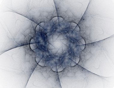 Soyut fraktal desen ve şekiller. Fraktal doku. Serisi, süslü boya renkleri. Arka plan fraktal oluşur