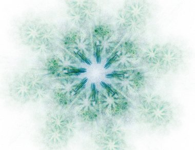 Soyut fraktal desen ve şekiller. Fraktal doku parmak izi.