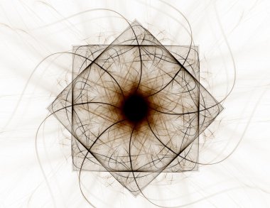 Soyut objektif parlama yer ya da zaman seyahat kavramı geçmiş