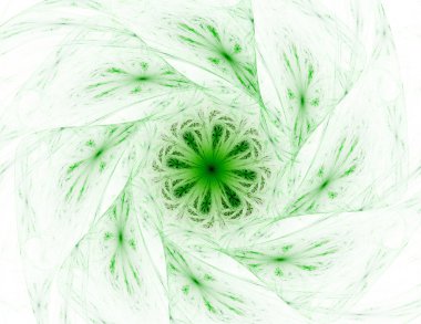 Soyut fraktal desen ve şekiller. Fraktal doku. Serisi, süslü boya renkleri. Arka plan fraktal oluşur