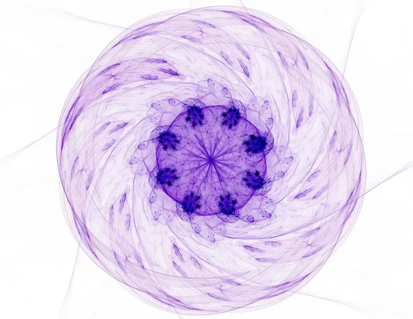 Soyut fraktal desen ve şekiller. Fraktal doku parmak izi.