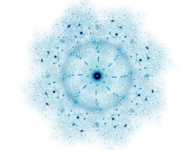 Soyut objektif parlama yer ya da zaman seyahat kavramı geçmiş