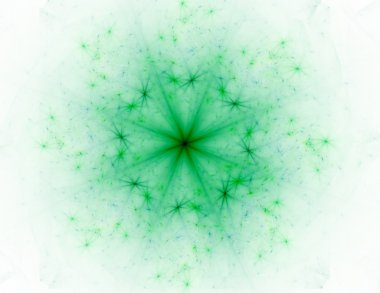 vitray çiçek veya kelebek, dijital fractal sanat tasarım