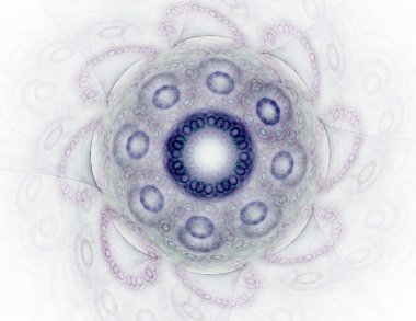 Soyut fraktal desen ve şekiller. Fraktal doku. Serisi, süslü boya renkleri. Arka plan fraktal oluşur