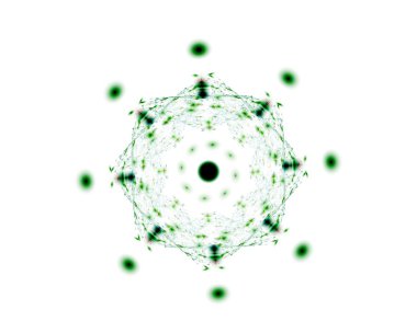Soyut fraktal desen ve şekiller. Fraktal doku. Serisi, süslü boya renkleri. Arka plan fraktal oluşur