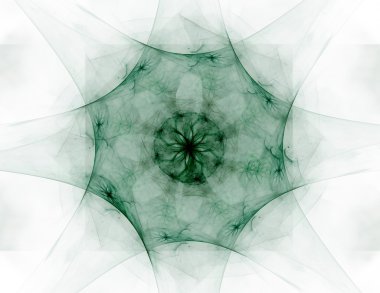 Soyut fraktal desen ve şekiller. Fraktal doku parmak izi.