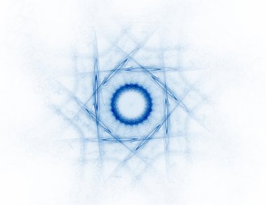 vitray çiçek veya kelebek, dijital fractal sanat tasarım