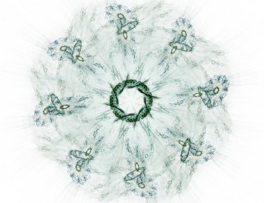 Soyut objektif parlama yer ya da zaman seyahat kavramı geçmiş