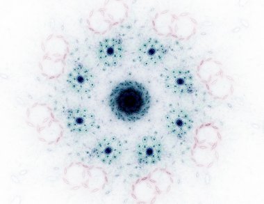 dantelli renkli clockwork desen, dijital fractal sanat tasarım