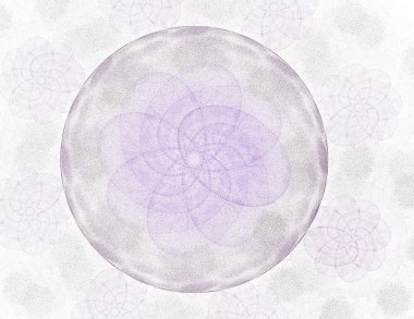 Soyut fraktal enkaz, yaratıcı grafik tasarım için dijital sanat