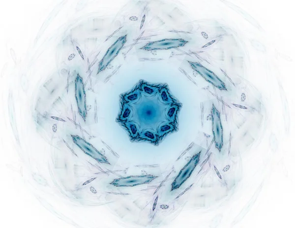 Elementaire deeltjes serie. samenspel van abstracte fractale vormen op het gebied van kernfysica en grafisch ontwerp. — Stockfoto