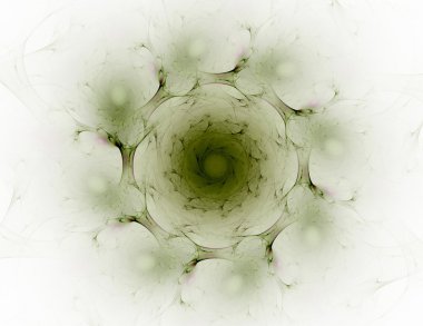 Soyut fraktal enkaz, yaratıcı grafik tasarım için dijital sanat