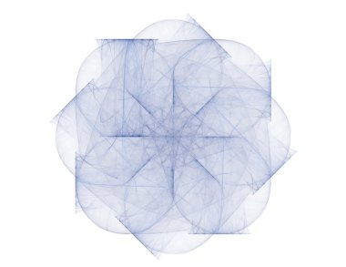 Soyut fraktal enkaz, yaratıcı grafik tasarım için dijital sanat