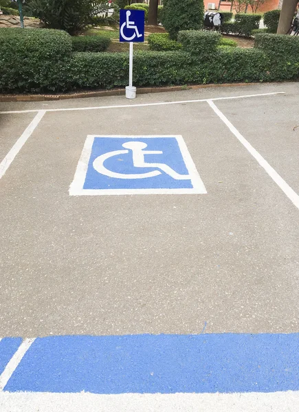 Parking for the disabled