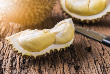 Durian, meyve kralı.