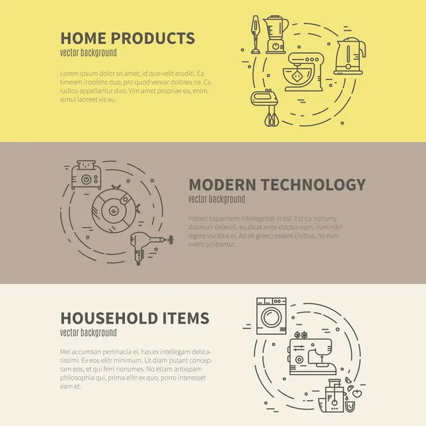 Plantilla House Gear — Vector de stock