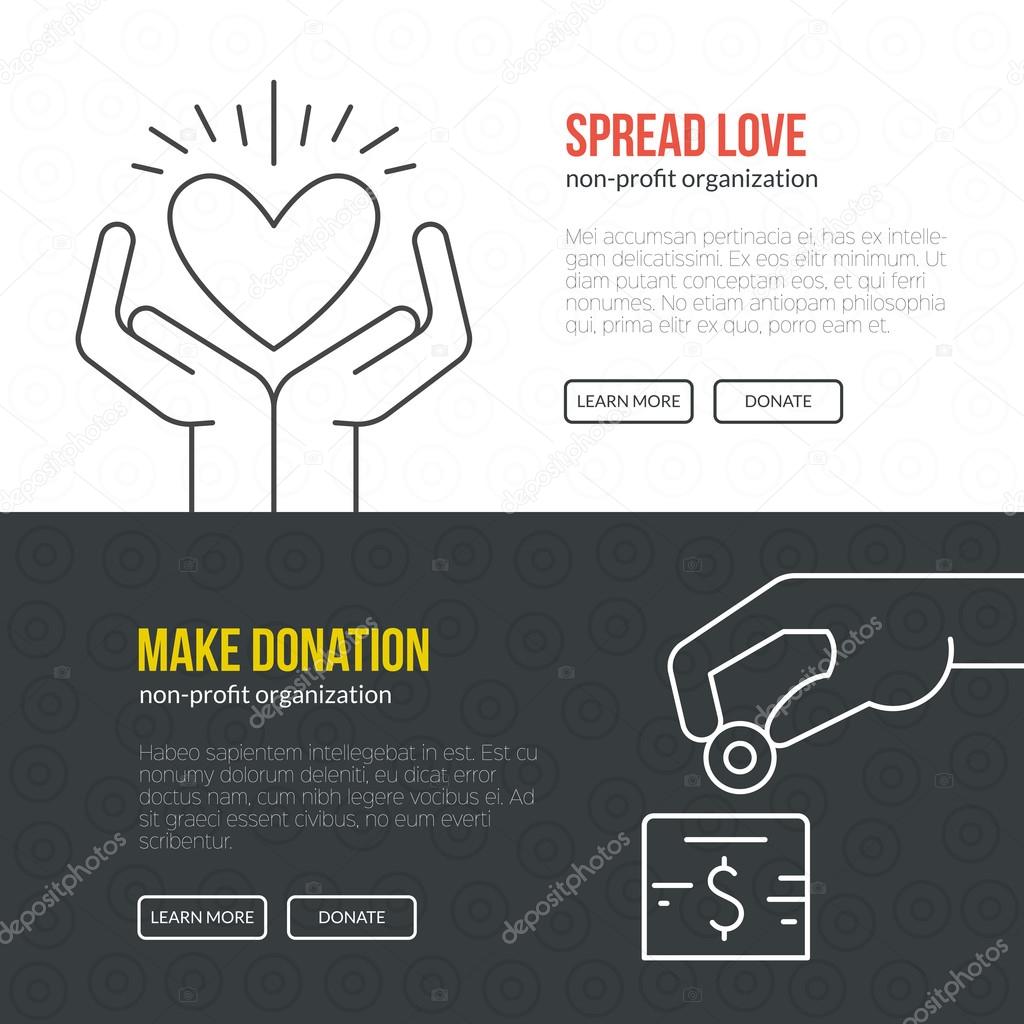 Charity Banner template