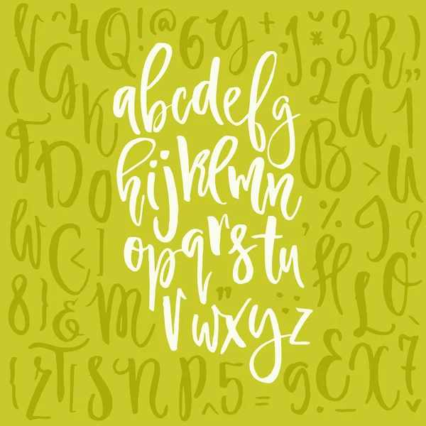 Unique Latin  alphabet — Wektor stockowy