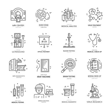 tıbbi simgeler ayarlandı