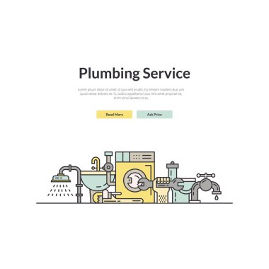 Sıhhi tesisat Web sayfası